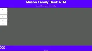 My first tkinter app in python ,  atm machine
