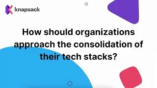 How should organizations approach the consolidation of their tech stacks?
