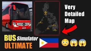 ULTIMATE Detailed Map Bus Simulator 🇵🇭 New Update!