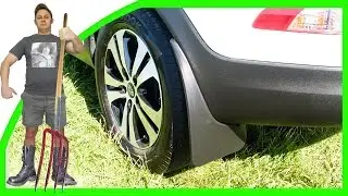 УСТАНОВКА ЗАДНИХ БРЫЗГОВИКОВ Novline Киа Спортейдж 3