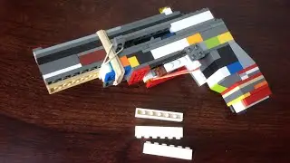 (Working) Lego Pistol [No Technic Used]