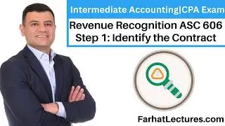 Revenue Recognition ASC 606.  Step 1:  Identify the Contract.