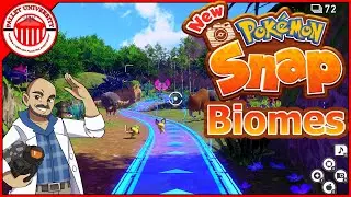 Biomes of New Pokemon Snap: Florio Island Park! ll  Pallet University
