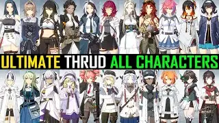 THRUD ALL CHARACTERS ULTIMATE SKILL SHOWCASE