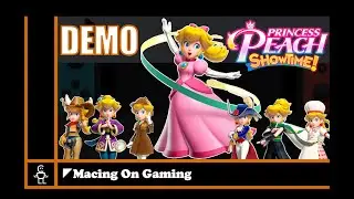 Princess Peach ShowTime Demo On Nintendo Switch