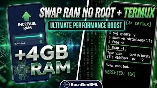 IT WORKS! 🚀 Increase RAM with Swap No Root + Termux Proof (2026)