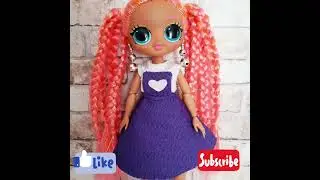 Sundress for Lol doll/Сарафан для куклы Лол ОМГ/shorts