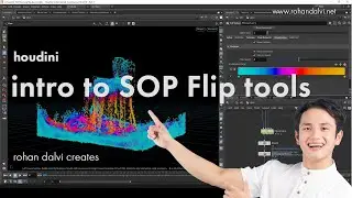 Houdini 19.5 - Intro to SOP Flip tools