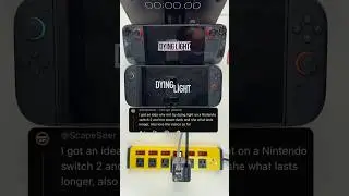 Dying Light Switch 2 vs Steam Deck Battery Life Test 