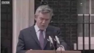Gordon Brown Resigns - 5/10/2010 (BBC)