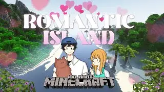 100 Days in Minecraft but on Romantic Island💕!! ft @SiAlinn