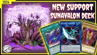 SUNAVALON DECK GET NEW SUPPORT | Gameplay AUGUST 2024 | Yugioh Duel Links