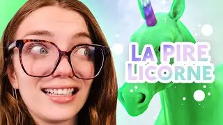 J'ai essayé de créer la PIRE licorne. (c'est juste un cheval avec une corne) | Sims 4 Vie au Ranch 🐴