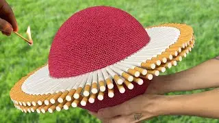Jet ball from Matches & Cigarettes - Matches Chain Reaction Domino Effect