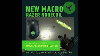 RAZER SYNAPSE3 - CSGO MACRO NO RECOIL 100% LEGIT (link nos comentários)