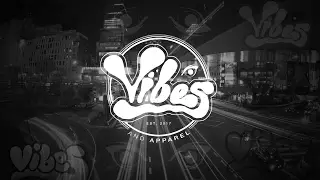 Vibes Apparel logo design : Speedart (Photoshop CC)