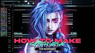 How to Make A Synthwave for Beginners (FL Studio Tutorial)