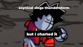 @Acynical sings thunderstorm but I charted it