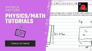 Calculate the Torque to Open a Fridge Door