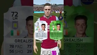 Grealish Best vs Worst Card From FIFA 14 to FIFA 23 | Road To EA Sports FC 24