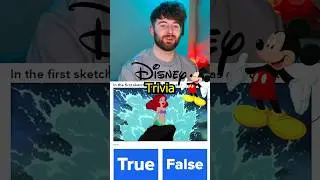 Disney Trivia - part 6 #disney #irish #irishyoutuber #youtubeshorts #shorts