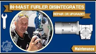 In-Mast Electric Furler Upgrade from #Leroysomer to #Cima1915 Motor and #Bonfiglioli Gearbox