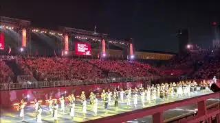 Спасская башня 2024. Военный симфонический оркестр Египта.