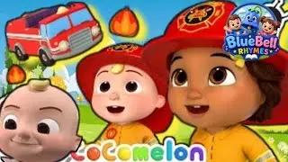 Firefighters to the Rescue 🧑‍🚒 | CoComelon Songs for Kids
