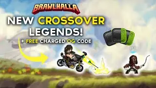 NEW WALKING DEAD LEGENDS! + FREE CHARGED OG REWARDS!- Brawlhalla twitch highlights #84