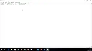 Working on Lists in Python Programming Language