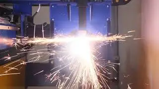 Станок плазменной резки с поворотной осью. Труборез чпу.