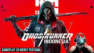 Robot Ninja!! GHOSTRUNNER Indonesia - PS4 Gameplay
