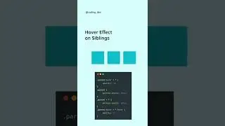 Modified Hover Effect on Siblings: pure CSS