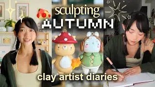 small business diaries ✿ making new things! polymer clay process, 3 designs in 1 day
