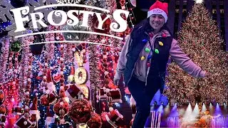 VLOGMAS DAY 16- Frosty's New York's Christmas Bar + Rockefeller Center Tree@RockefellerCenterNYC