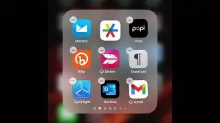 Two Hands at Once! Move iOS icons the Easy Way. #shorts