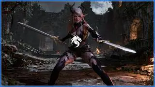Dark Elf - Lowpoly  -  Video Preview  -  FAB  [Epic games]  [UE5]