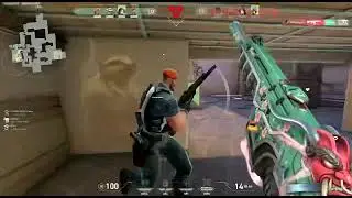 Raze Insane Clutch Ever Kj Ult 1v3 #valorant #raze