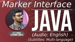 Marker Interface in Java | Java Marker Interface (Java Course)