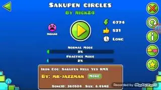 Geometry Dash Sakupen Circles Secret Way