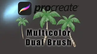 Procreate - Create a Multicolor Dual Brush - english