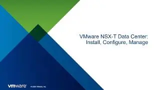 VMware NSX Training 1