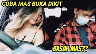 PRANK TAXI ONLINE, SAMPE BASAH MASNYA NGOMULL    ,!!