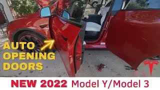 PART 2: Auto Opening Doors on Tesla Model Y / Model 3