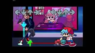 Friday Night Funkin' CG5 Edition beating  Man on stilts Hard mode