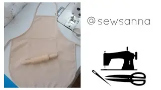 DIY apron 👩‍🍳детский кухонный фартук