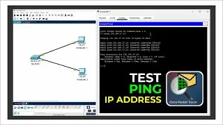 How to Ping IP Address in Cisco Packet Tracer - Set IP Address, Ping Simulation (Bahasa Indonesia)