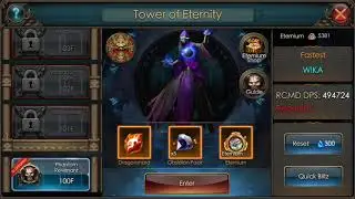 Legacy of Discord Tower of Eternity 100F Sorceress