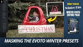 Winter Kiss Editing in Evoto Tutorial: Add a preset with manual tweaks, snow overlay Evoto