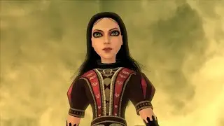 Alice Being A Badass (Giant Alice Section In Alice: Madness Returns)